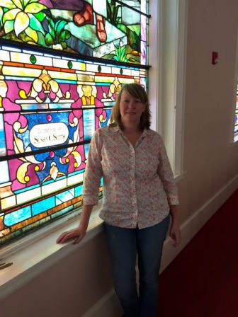 Susie Maxwell, pastor at Centre Street Congregational Church in Machias, whose ministry includes working with many poor families headed by single mothers.