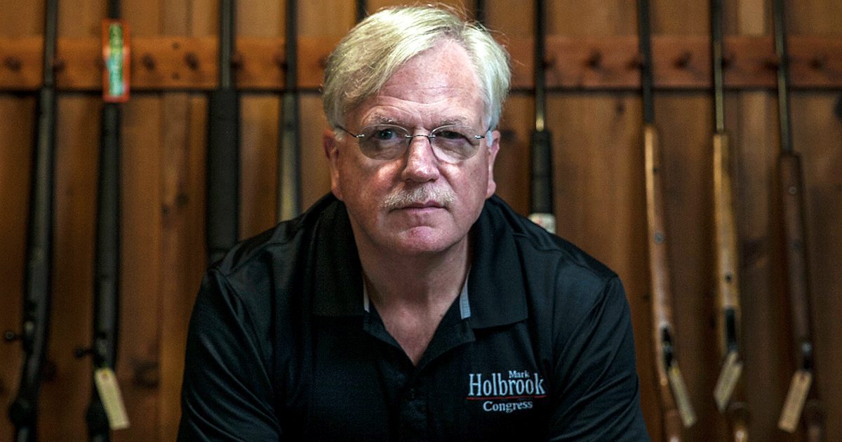 Mark Holbrook: Sticking to his guns