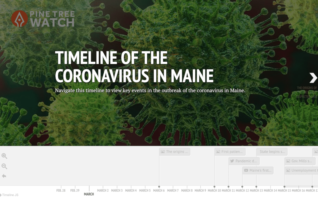 Coronavirus in Maine: Timeline