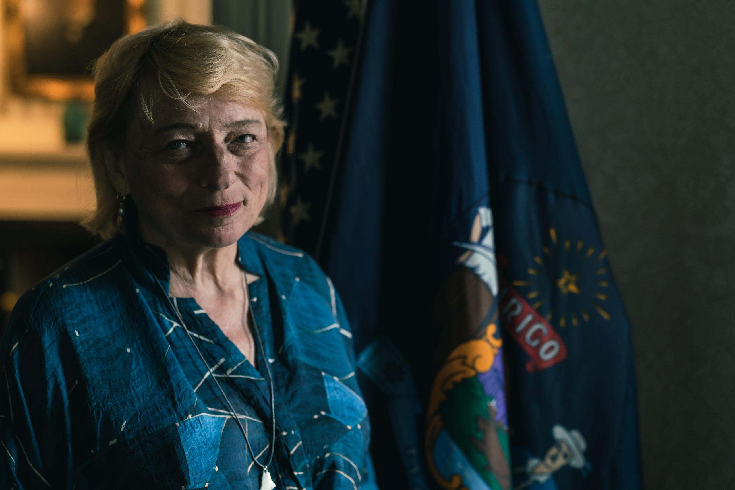 Use of veto pen leaves Mills at odds with members of her own party