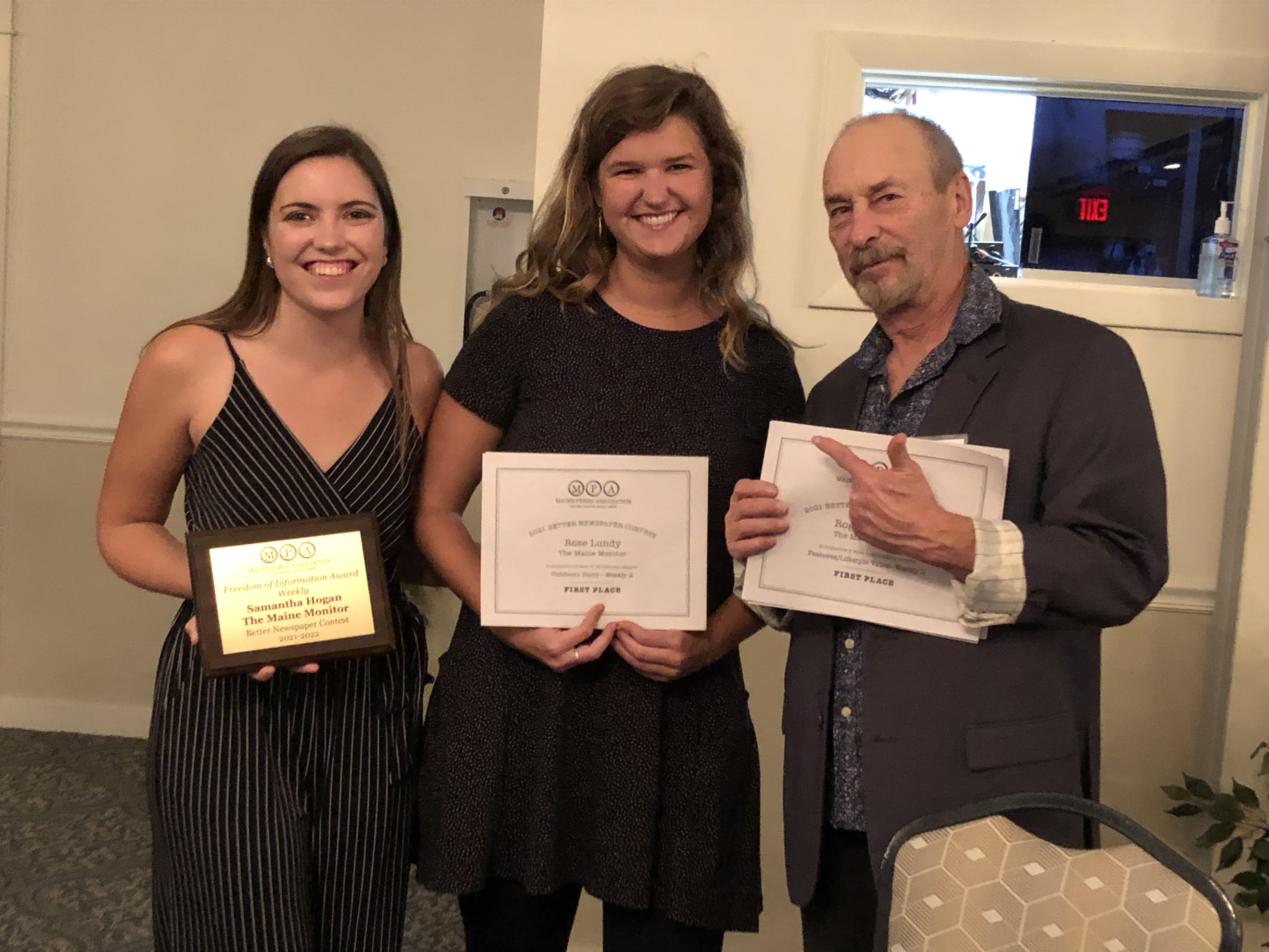 The Maine Monitor earns 56 Maine Press Association awards